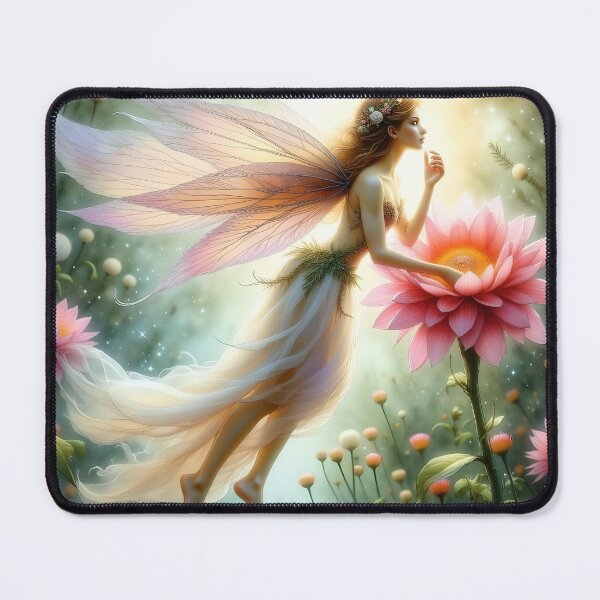 Item preview, Fairy by a Pink Flower designed and sold by Jewels20.