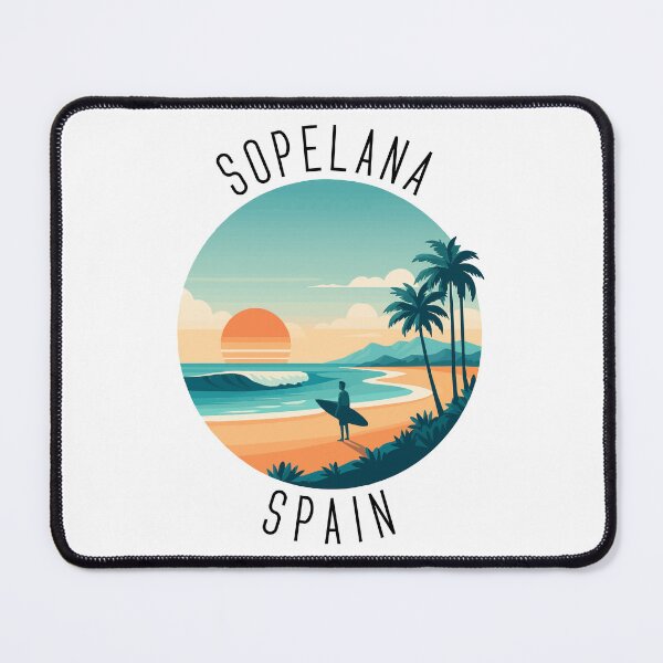 Item preview, Sopelana – Spain (with Black Lettering) designed and sold by VelvetRoom.
