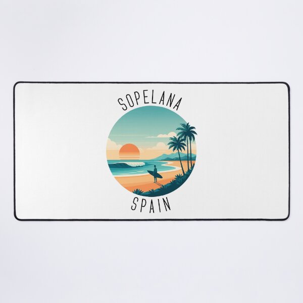 Item preview, Sopelana – Spain (with Black Lettering) designed and sold by VelvetRoom.