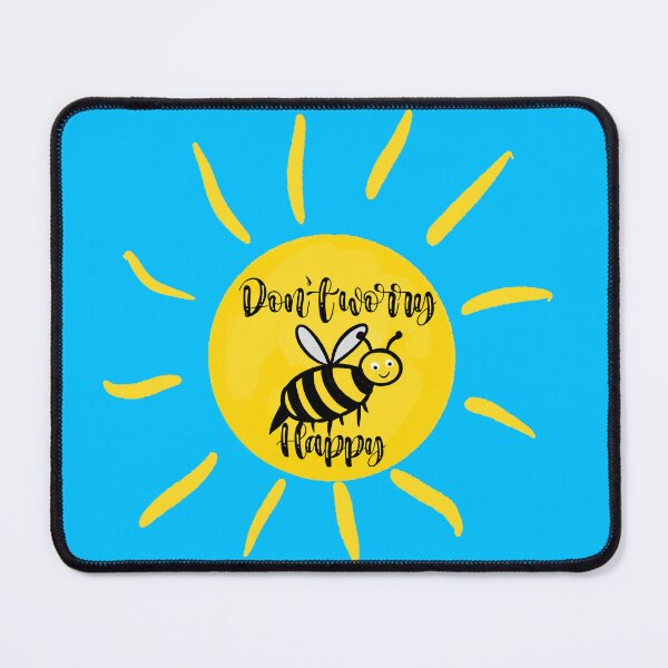 Item preview, Don’t Worry, Bee Happy designed and sold by Lumen Nyx Art.