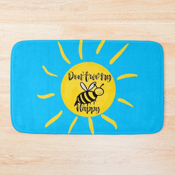 Item preview, Don’t Worry, Bee Happy designed and sold by Lumen Nyx Art.