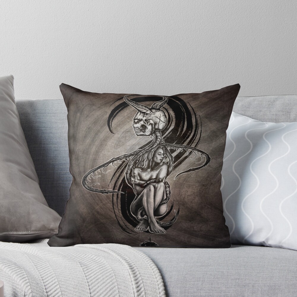 Item preview, Throw Pillow designed and sold by Cyth3.