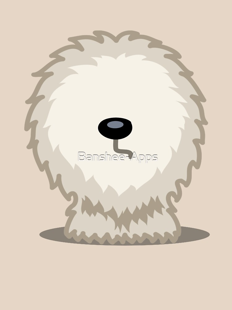 Old English Sheepdog tshirt - Dog Gifts for Sheepdog and Sheep Dog Lovers by Banshee-Apps