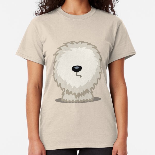 Old English Sheepdog tshirt - Dog Gifts for Sheepdog and Sheep Dog Lovers Classic T-Shirt