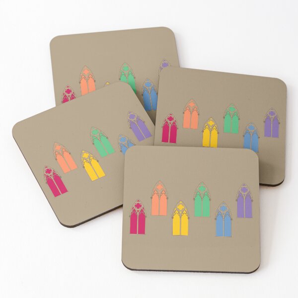 Item preview, Gothic Windows (rainbow) designed and sold by pforphthalo.