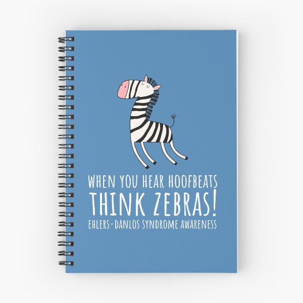 Item preview, EDS Warrior - When You Hear Hoofbeats Think Zebras designed and sold by Designs by Jesabee.