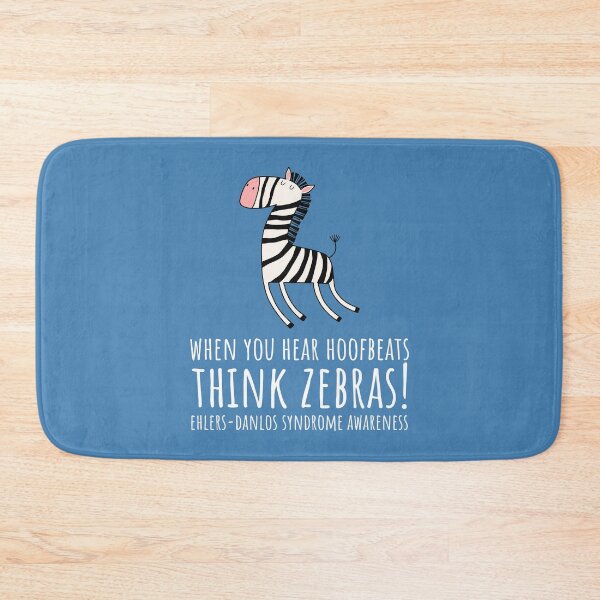 Item preview, EDS Warrior - When You Hear Hoofbeats Think Zebras designed and sold by Jesabee Designs.