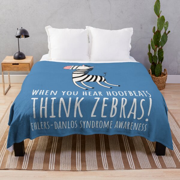 Item preview, EDS Warrior - When You Hear Hoofbeats Think Zebras designed and sold by Designs by Jesabee.