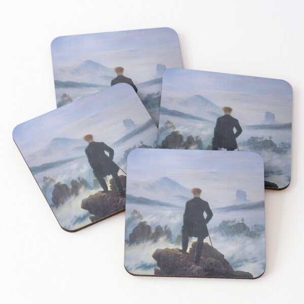 Item preview, Caspar David Friedrich, Wanderer above the Sea of Fog, 1819 designed and sold by CristalleLisa.