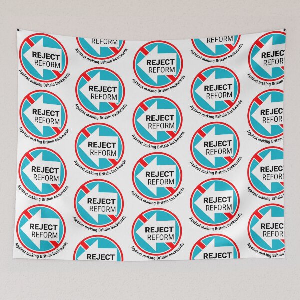 Item preview, REJECT REFORM red cross designed and sold by ChuckyTJones.