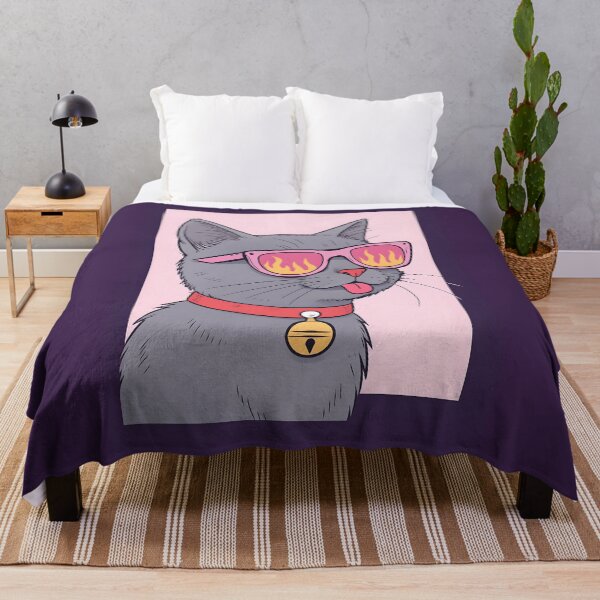 Item preview, Cool Grey Cat designed and sold by Whimsical Cat Designs.