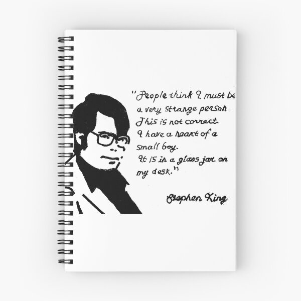 Item preview, Stephen King Quote  designed and sold by Chad's Fresh Art.