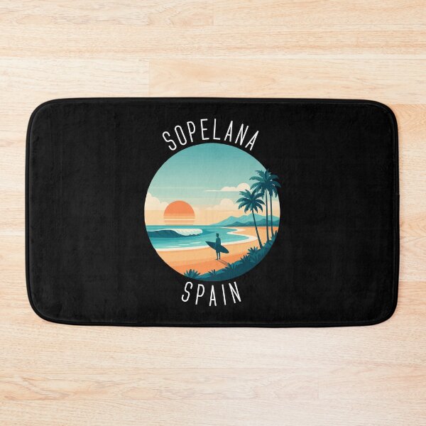 Item preview, Sopelana – Spain (with White Lettering) designed and sold by VelvetRoom.