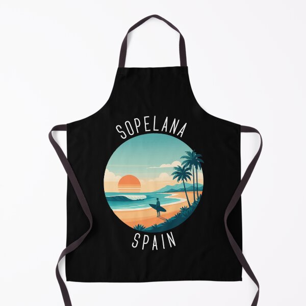 Item preview, Sopelana – Spain (with White Lettering) designed and sold by VelvetRoom.