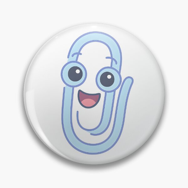 Item preview, Cute Nostalgic Paperclip Cartoon Sticker designed and sold by KawaiiOrbit.