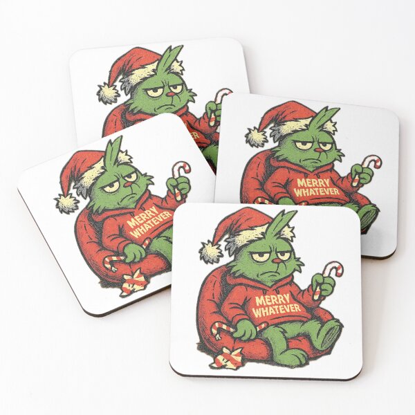 Item preview, Grudge Bunny Grinch Tee – Alt Xmas T-Shirt designed and sold by STATICDUST.
