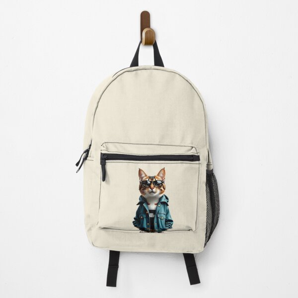 Item preview, Anthropomorphic Cat with Sunglasses designed and sold by Uglyandcute.