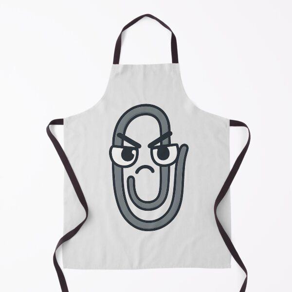 Item preview, Funny Grumpy Paperclip Cartoon Sticker designed and sold by KawaiiOrbit.