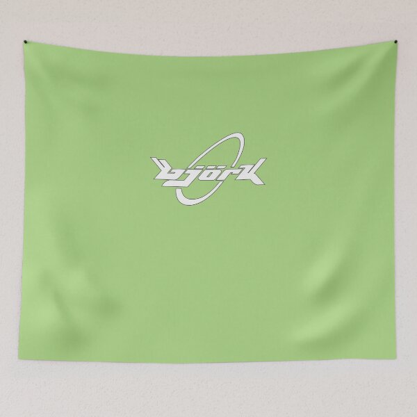 Item preview, Bjork-Debut-Vintage-Circle-Logo-(White) designed and sold by SimoneBrinkmann.