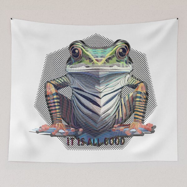 Item preview, Psychedelic Frog designed and sold by Tigerbuck's.