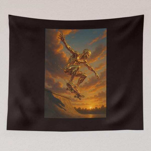 Item preview, Golden Skater designed and sold by ZicoGallery.