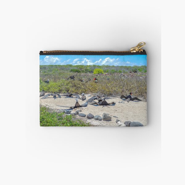 Item preview, Magnificent Frigatebirds Drying Their Wings, Galapagos Islands, Ecuador  designed and sold by Catherine Sherman.