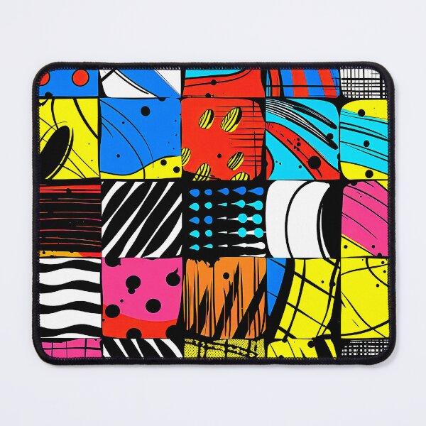 Item preview, Pop Culture Comic Colorful Cartoon Abstract Art Pattern designed and sold by DEC02.