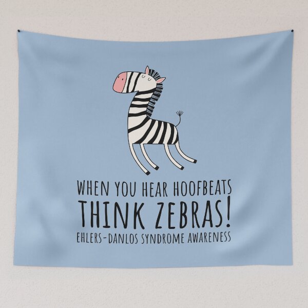 Item preview, Invisible Illness Awareness – Think Zebras EDS Warrior Design designed and sold by Designs by Jesabee.