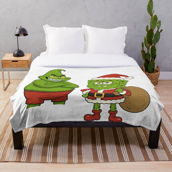 Item preview,  SpongeBob and Patrick Star Christmas style the Grinch / Patrick Star meme  designed and sold by DibujandoPorfa.