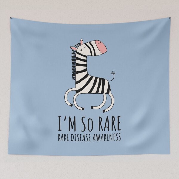 Item preview, I'm So Rare – Zebra Design for Rare Disease & EDS Awareness designed and sold by Designs by Jesabee.