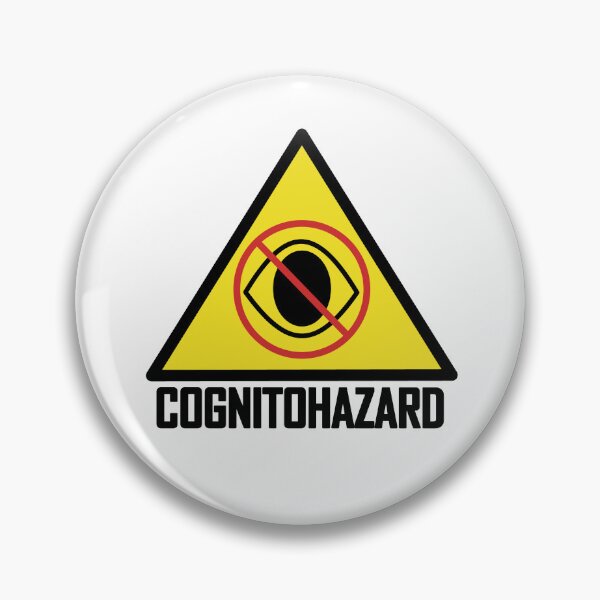 Item preview, Cognito hazard warning logo designed and sold by Stupid_l1ttle_Freak.