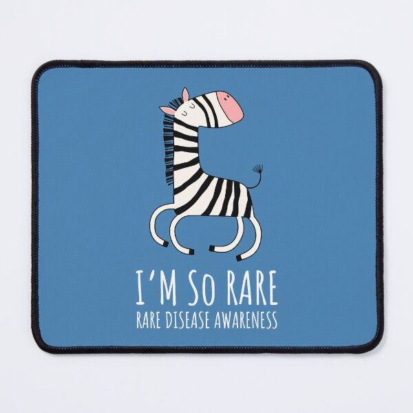 Item preview, EDS Awareness – I'm So Rare Zebra Design for Spoonies designed and sold by Designs by Jesabee.