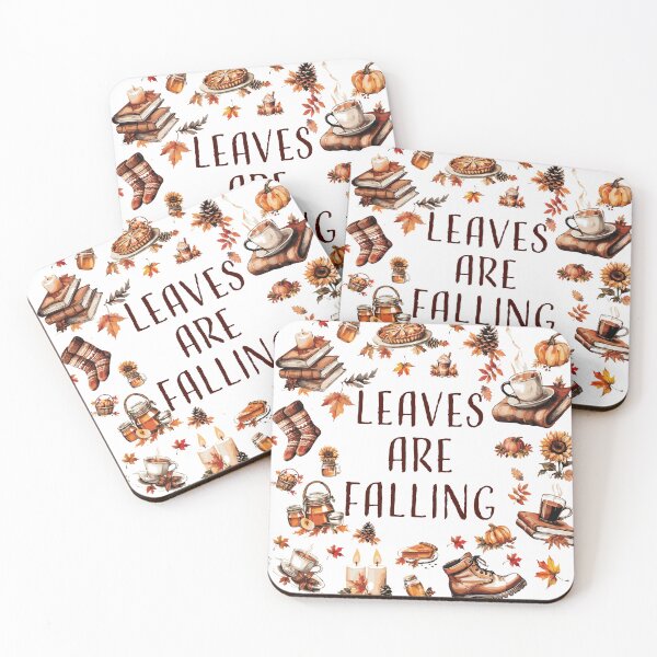 Item preview, Leaves Are Falling – Cozy Autumn Aesthetic Fall Design designed and sold by Anne Brooke Art.