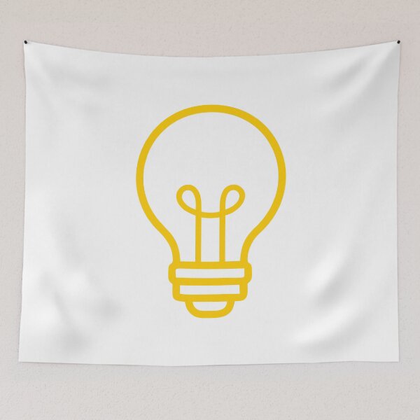 Item preview, LIGHTBULB (WHITE) designed and sold by Marlon Oseguera.