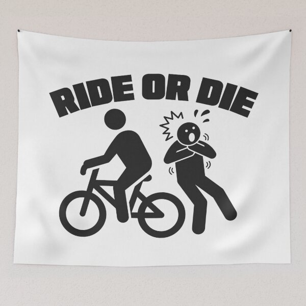 Item preview, Ride or Die Cyclist Design designed and sold by UNK-Fatigues.