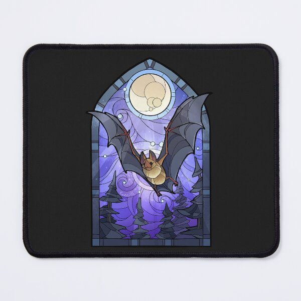 Item preview, Stained Glass Vampire Bat designed and sold by kaenith.