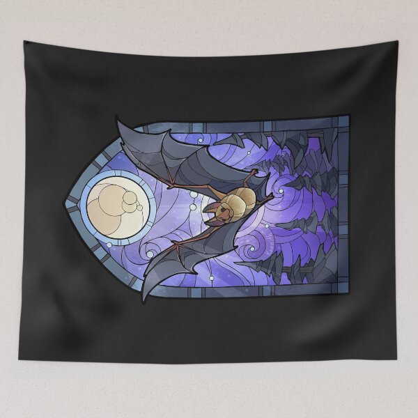 Item preview, Stained Glass Vampire Bat designed and sold by kaenith.