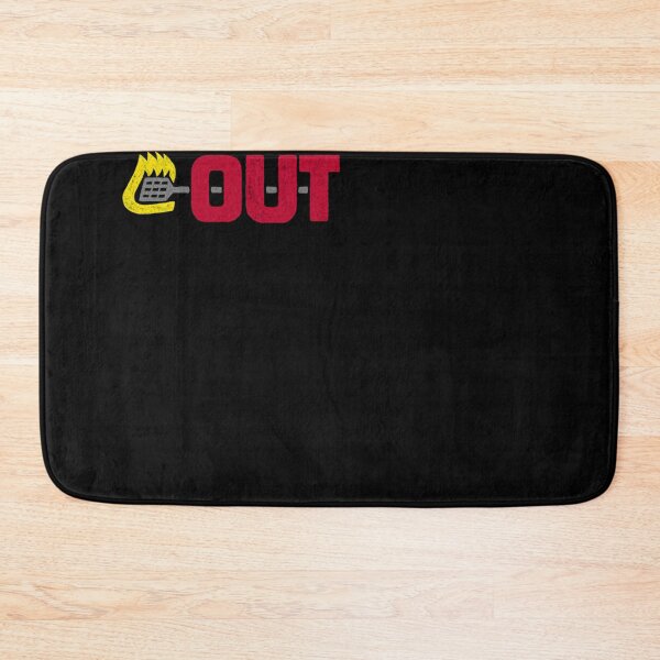 Item preview, Cookout - Vintage Chalk Texture - Red  Gray designed and sold by MarcellaPosadas.