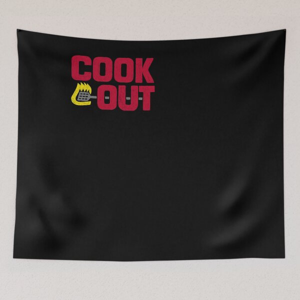 Item preview, Cookout - Vintage Chalk Texture - Red  Gray designed and sold by MarcellaPosadas.