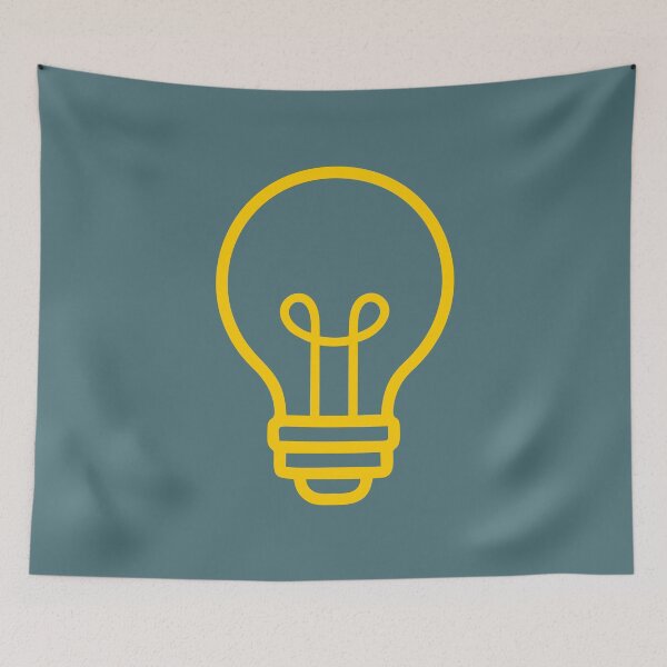 Item preview, LIGHTBULB (#4E7379) designed and sold by Marlon Oseguera.