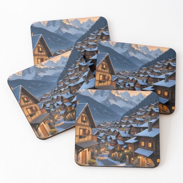 Item preview, Velaris in Winter: Warm Lights and Fresh Snow designed and sold by HorizonHues.