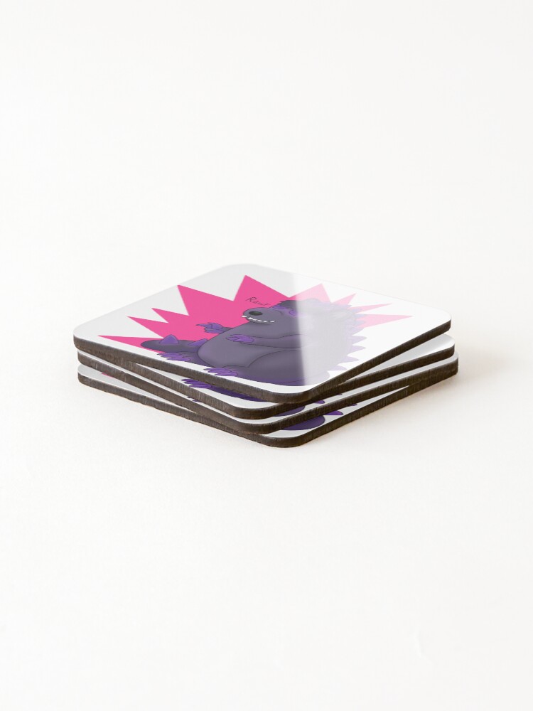 Thumbnail 4 of 5, Coasters (Set of 4), Cheemzilla designed and sold by Inkingbon.