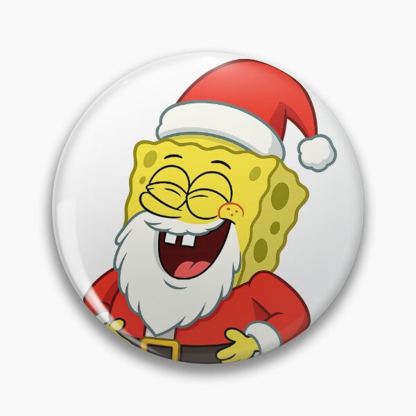 Item preview, SpongeBob Christmas Santa Claus style / SpongeBob meme designed and sold by DibujandoPorfa.
