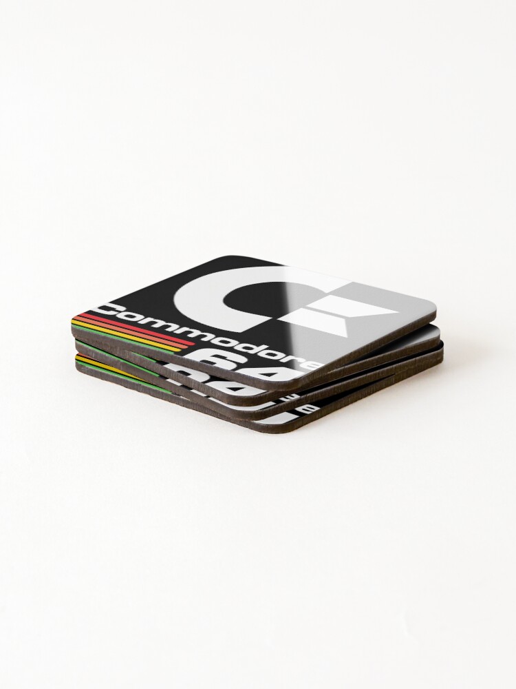 Thumbnail 4 of 5, Coasters (Set of 4), Commodore-64 Logo designed and sold by RiotsElsaStore.