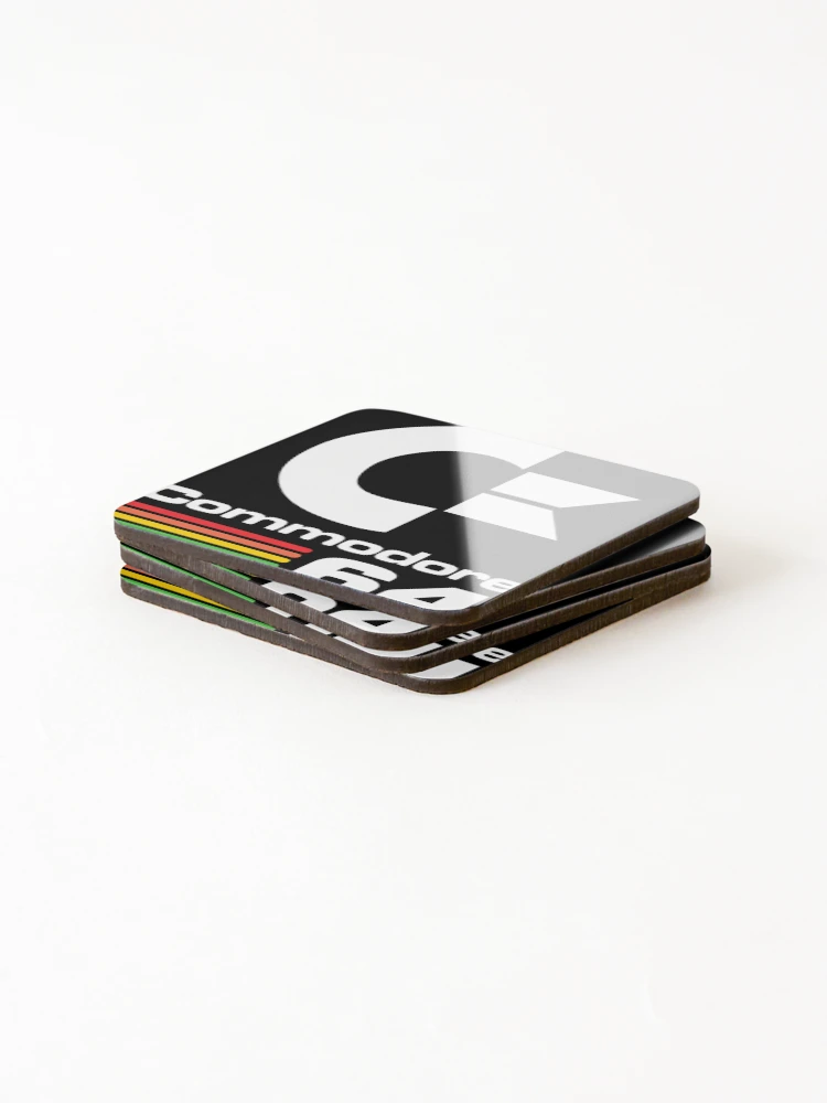 Thumbnail 4 of 5, Coasters (Set of 4), Commodore-64 Logo designed and sold by RiotsElsaStore.