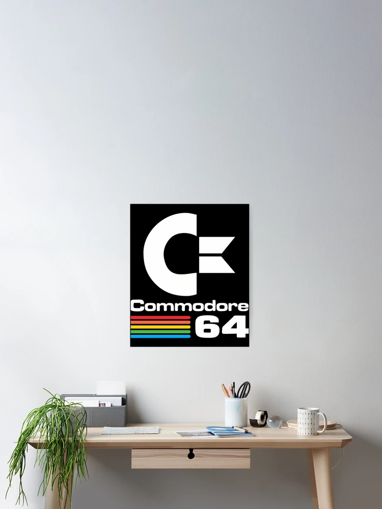 Thumbnail 2 of 3, Poster, Commodore-64 Logo designed and sold by RiotsElsaStore.