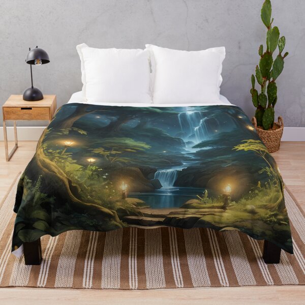 Item preview, Mystical Summer Court Under the Moon designed and sold by HorizonHues.