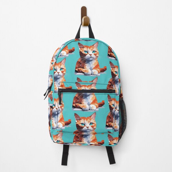 Item preview, dreamy cat geometric mosaic designed and sold by designmari.