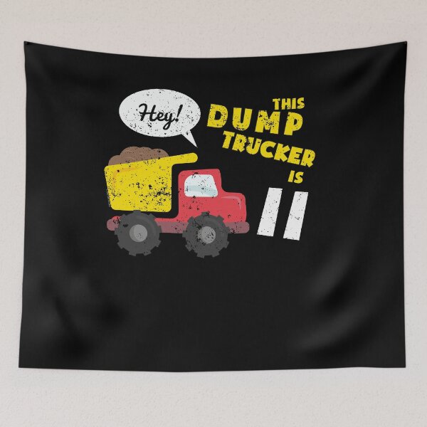 Item preview, 11th Birthday Shirt Large Dump Truck Shirt Construction (1) designed and sold by shoppzee.