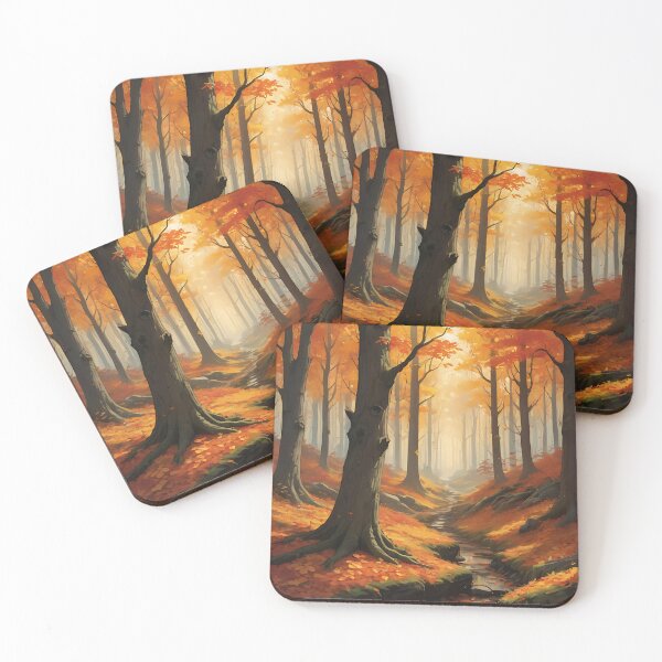 Item preview, Light and Shadow in the Autumn Court designed and sold by HorizonHues.